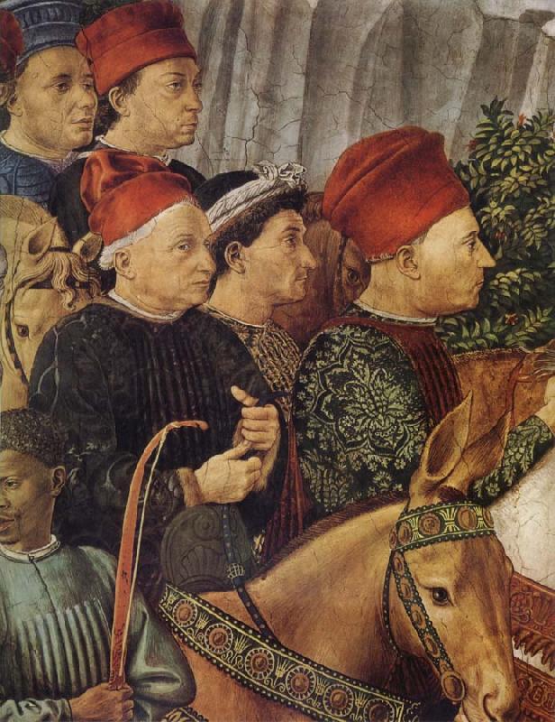 Benozzo Gozzoli Procession of the Magi oil painting image